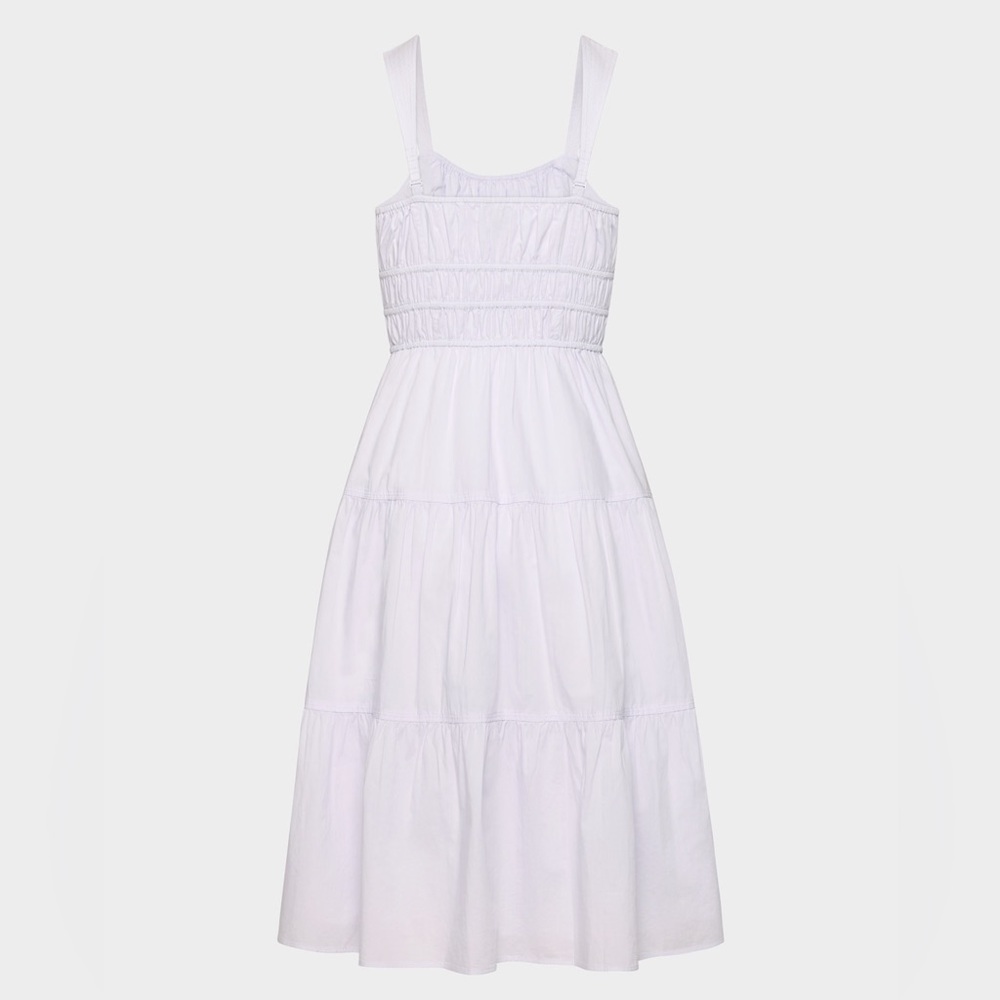 Aritzia Sunday Best Martine Poplin Midi Dress - Picture 7 of 13